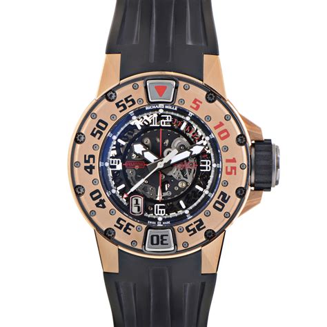 richard mille diver rose gold rm 028 ak rg|RM 028 : Watch Automatic Winding Diver's watch .